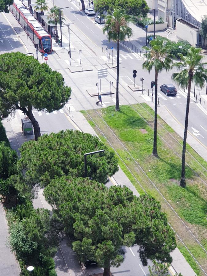 Big Flat Sea Vieuw 95 M2 5 Rooms Near Airport 5 Min Train 3 Min And Tram On Site, Beach 7 Min, 2 Showers And 2 Toilets , Neuf Grand Appartement 95 M2 5 Chambres Proche Aeroport 5 Min Train 3 Min Et Tramway Sur Place, Plage 7 Min 2 Douches Et 2 Wc Vue Nice Extérieur photo